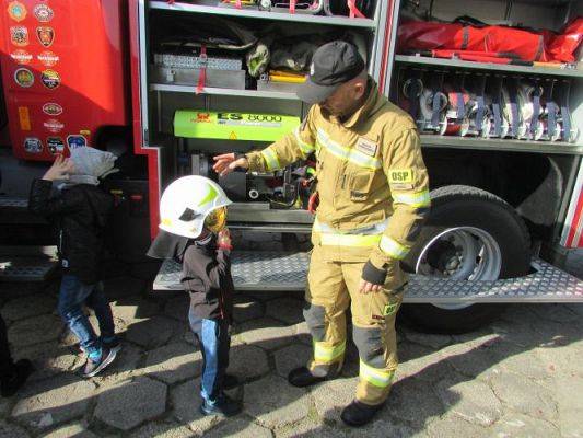 Grafika #48: 29.09.2021 Spotkanie ze strażakiem z OSP w Wicku
