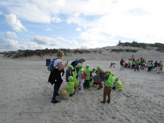 Grafika #55: 15.09.2021 Wycieczka do Łeby - Zabawy na plaży