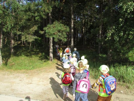 Grafika #14: 15.09.2021 Wycieczka do Łeby - Spacer po lesie