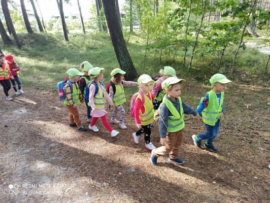 Grafika #5: 15.09.2021 Wycieczka do Łeby - Spacer po lesie