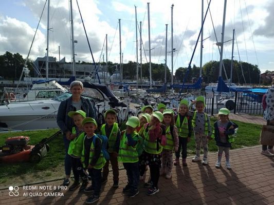 Grafika #1: 15.09.2021 Wycieczka do Łeby - Port Jachtowy