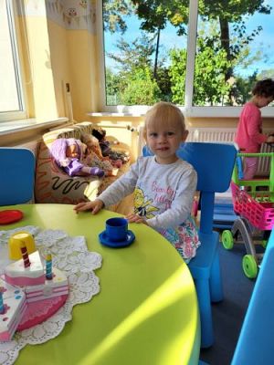 Grafika #1: Pierwsze dni w przedszkolu w gr.I