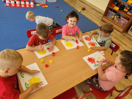 Grafika #3: Pierwsze dni w przedszkolu w gr.I