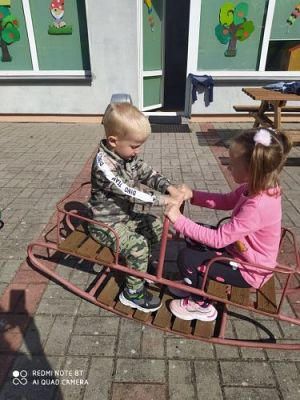 Grafika #29: Pierwsze dni w przedszkolu w gr.I