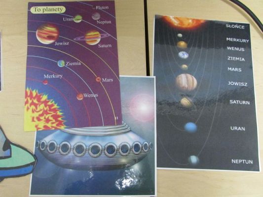 Grafika #11: Wakacje w Przedszkolu - Poznajemy planety Układu Słonecznego