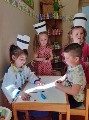 Grafika #0: 19.04.2021 Poznajemy pracę pracowników służby zdrowia gr II