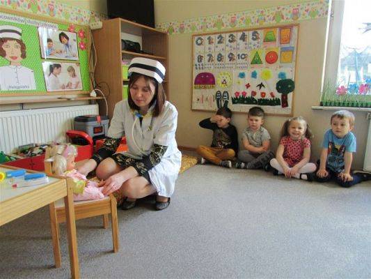 Grafika #20: 19.04.2021 Poznajemy pracę pracowników służby zdrowia gr II