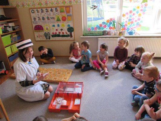 Grafika #29: 19.04.2021 Poznajemy pracę pracowników służby zdrowia gr II