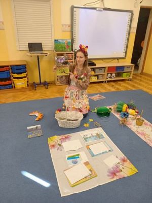 Grafika #15: 22.03.2021 Wiosenne zabawy w grupie III