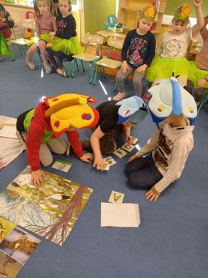 Grafika #16: 22.03.2021 Wiosenne zabawy w grupie III