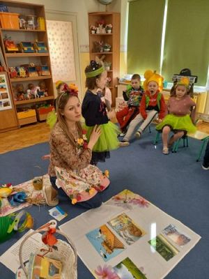 Grafika #30: 22.03.2021 Wiosenne zabawy w grupie III