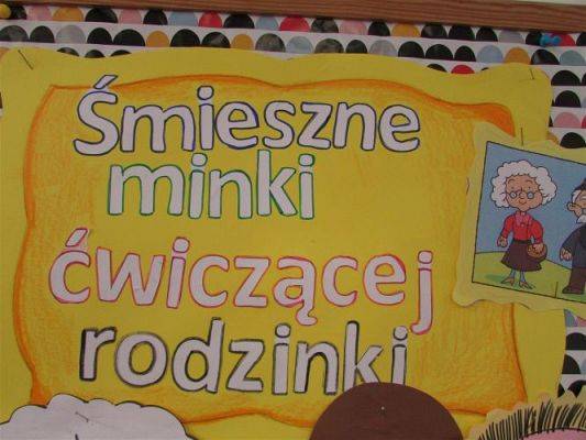Grafika #0: 25.02.2021 Rodzinny konkurs fotograficzny &quot;Śmieszne minki ćwiczącej rodzinki&quot;