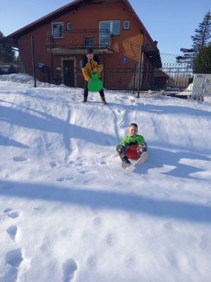 Grafika #1: 22.02.2021 Zimowe zabawy w ogrodzie przedszkolnym gr III