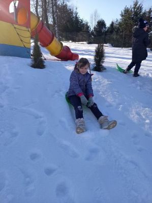 Grafika #10: 22.02.2021 Zimowe zabawy w ogrodzie przedszkolnym gr III