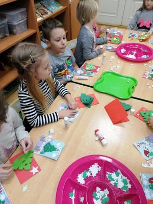 Grafika #0: 14.12.2020 Warsztaty kreatywne "Świąteczna Kartka"