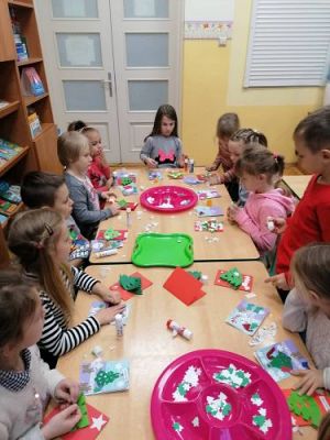 Grafika #1: 14.12.2020 Warsztaty kreatywne "Świąteczna Kartka"