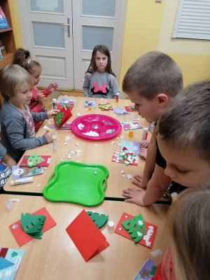 Grafika #2: 14.12.2020 Warsztaty kreatywne "Świąteczna Kartka"