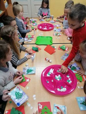 Grafika #7: 14.12.2020 Warsztaty kreatywne "Świąteczna Kartka"