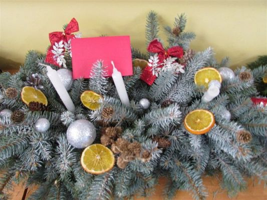 Grafika #1: 08.12.2020 Rozstrzygnięcie konkursu na stroik lub ozdobę Bożonarodzeniową