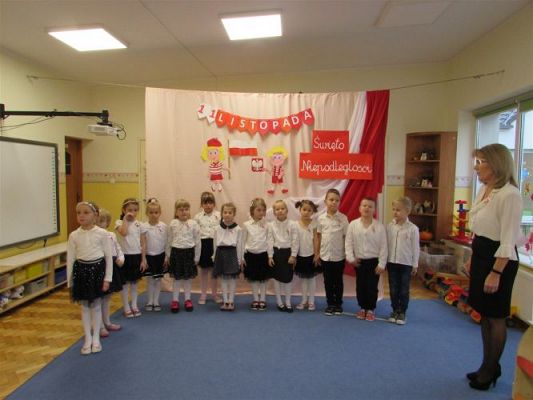 Grafika #11: 10.11.2020 Obchodzimy Święto Niepodległości w naszym przedszkolu