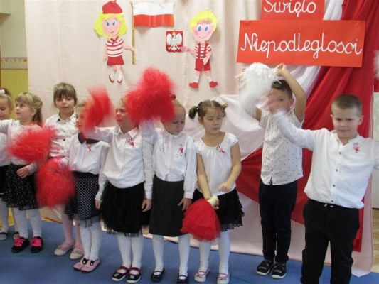 Grafika #15: 10.11.2020 Obchodzimy Święto Niepodległości w naszym przedszkolu