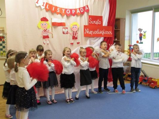 Grafika #16: 10.11.2020 Obchodzimy Święto Niepodległości w naszym przedszkolu