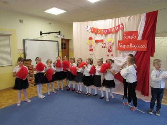 Grafika #17: 10.11.2020 Obchodzimy Święto Niepodległości w naszym przedszkolu
