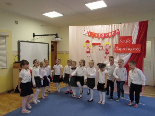Grafika #23: 10.11.2020 Obchodzimy Święto Niepodległości w naszym przedszkolu