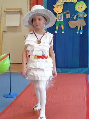 Grafika #24: 22.10.2020 Konkurs rodzinny - pokaz mody ekologicznej cz.I