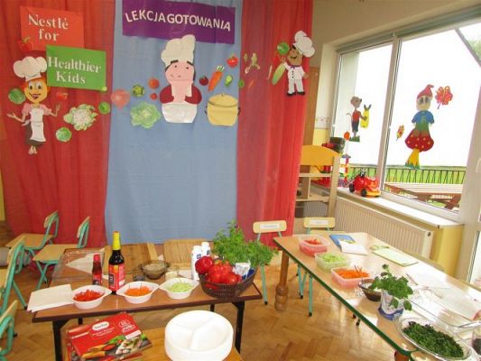 Grafika #28: 15.10.2020 Lekcja gotowania z Nestle for Healther Kids
