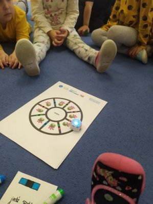 Grafika #7: 12.10.2020 Code week Gesty, symbole, bloczki - programy na różne sposoby utworzone