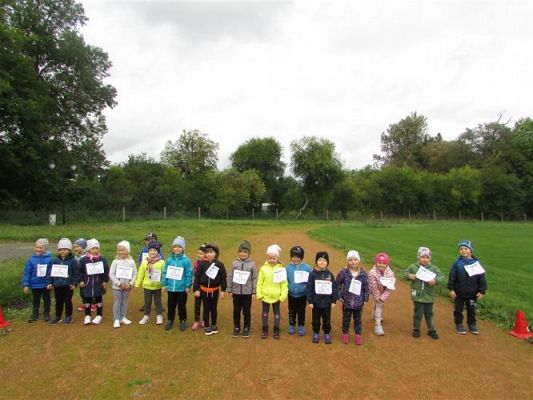 Grafika #25: 08.10.2020 VI Ogólnopolski maraton przedszkolaków - Sprintem do maratonu