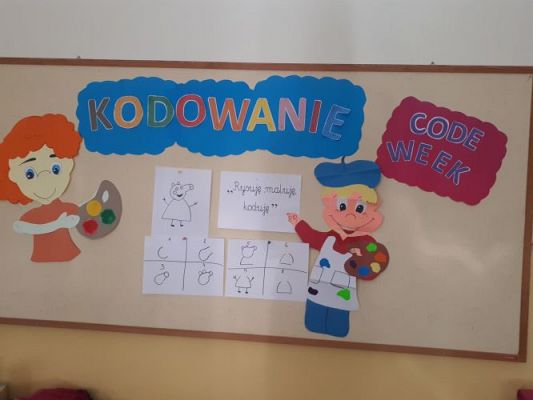 Grafika #2: 09.10.2020 CODE WEEK DZIEŃ 5 RYSUJĘ MALUJĘ KODUJĘ