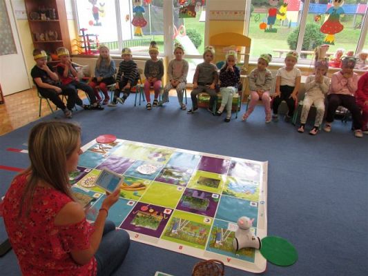 Grafika #5: 08.10.2020 Code WEEK Dzień 4 Zaprogramuj zdrowie - Wizyta Photona w sadzie