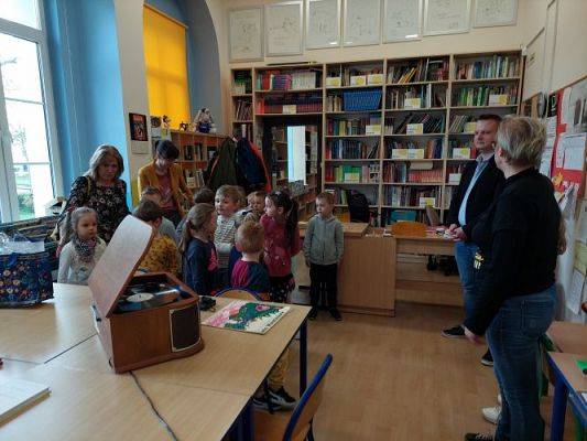 Grafika #5: 12.05. 2022 Spotkanie w Bibliotece szkolnej w Wicku