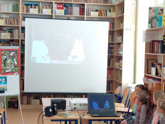 Grafika #34: 12.05. 2022 Spotkanie w Bibliotece szkolnej w Wicku