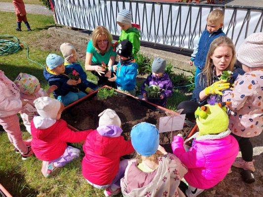 Grafika #9: 22.04.2022 Zakładamy przedszkolny ogródek