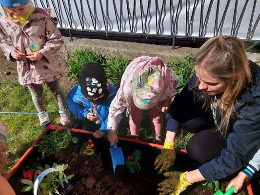 Grafika #13: 22.04.2022 Zakładamy przedszkolny ogródek