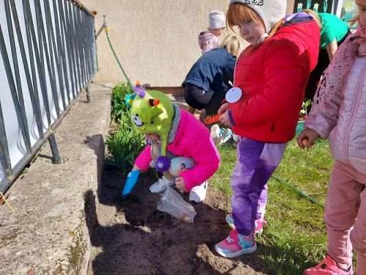Grafika #15: 22.04.2022 Zakładamy przedszkolny ogródek