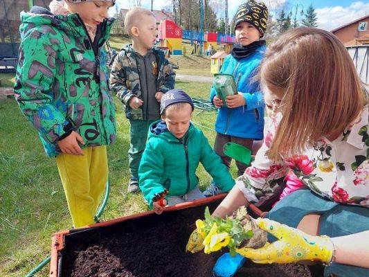 Grafika #35: 22.04.2022 Zakładamy przedszkolny ogródek