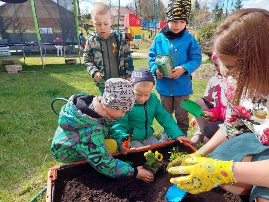 Grafika #36: 22.04.2022 Zakładamy przedszkolny ogródek