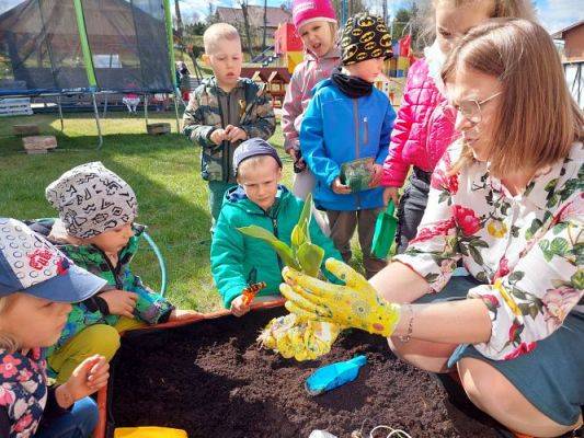 Grafika #38: 22.04.2022 Zakładamy przedszkolny ogródek