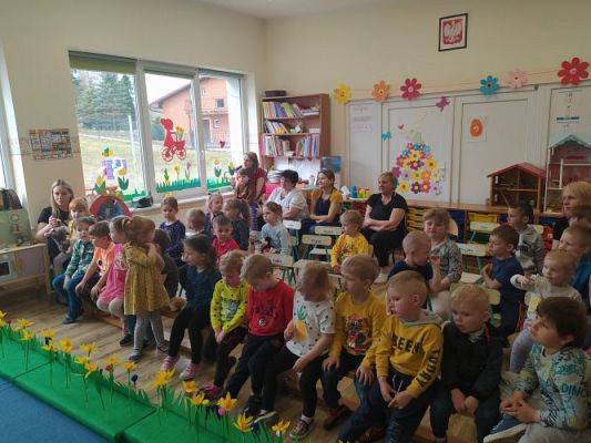 Grafika #22: 13.04.2022 Przedstawienie teatralne pt."Wielkanoc z kurką i zającem"