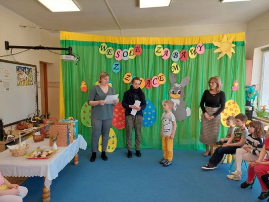 Grafika #6: 12.04.2022 Wręczenie nagród za udział w konkursie "Stroik wielkanocny"