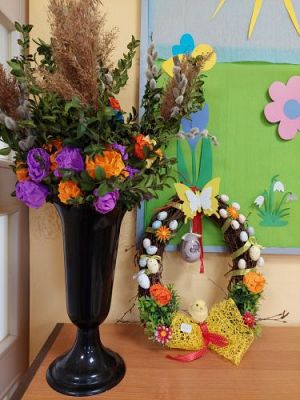 Grafika #1: Zapraszamy na Kiermasz wielkanocny