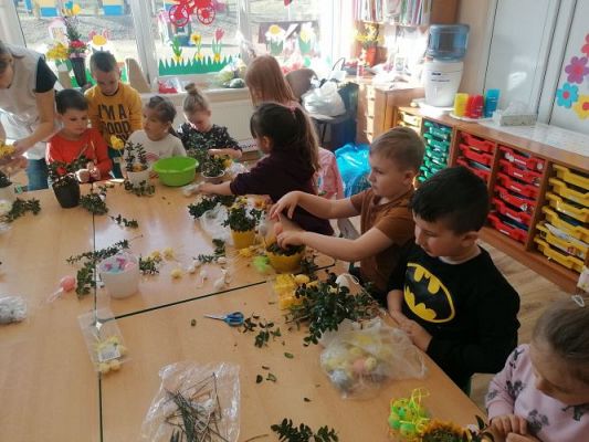 Grafika #21: 01.04.2022 Wiosenne warsztaty kreatywne gr III