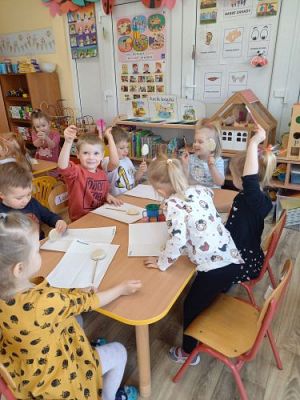 Grafika #0: 1.04.2022 Wiosenne Warsztaty kreatywne Gr I