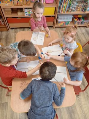 Grafika #4: 1.04.2022 Wiosenne Warsztaty kreatywne Gr I