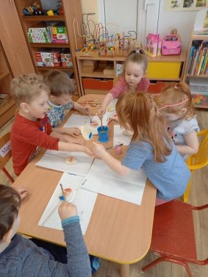 Grafika #6: 1.04.2022 Wiosenne Warsztaty kreatywne Gr I