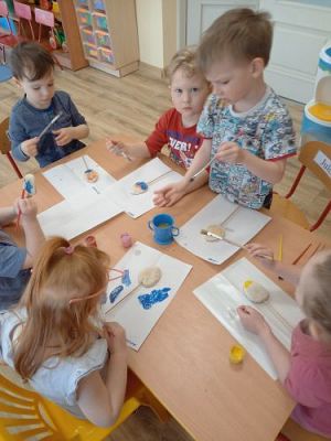 Grafika #7: 1.04.2022 Wiosenne Warsztaty kreatywne Gr I